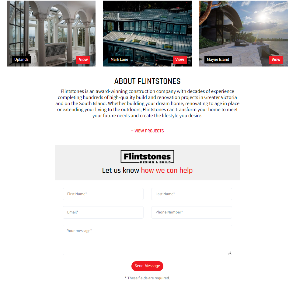 Banner Ads Position-Service Landing Pages