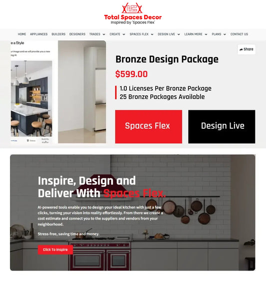 Bronze 'Design Flex' Package